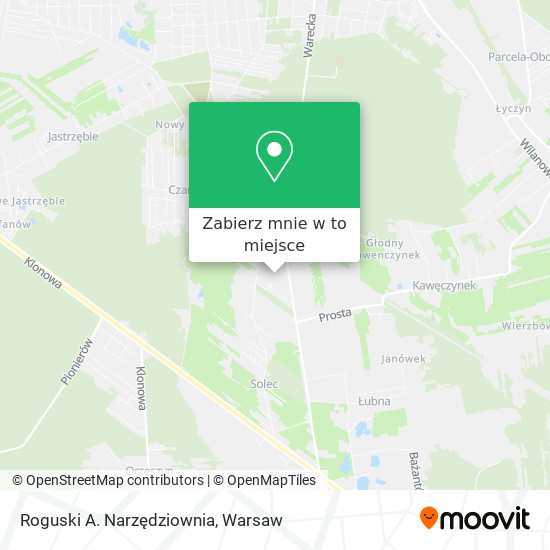 Mapa Roguski A. Narzędziownia