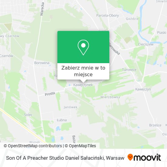 Mapa Son Of A Preacher Studio Daniel Sałaciński