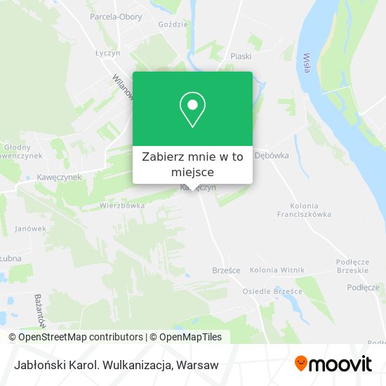 Mapa Jabłoński Karol. Wulkanizacja