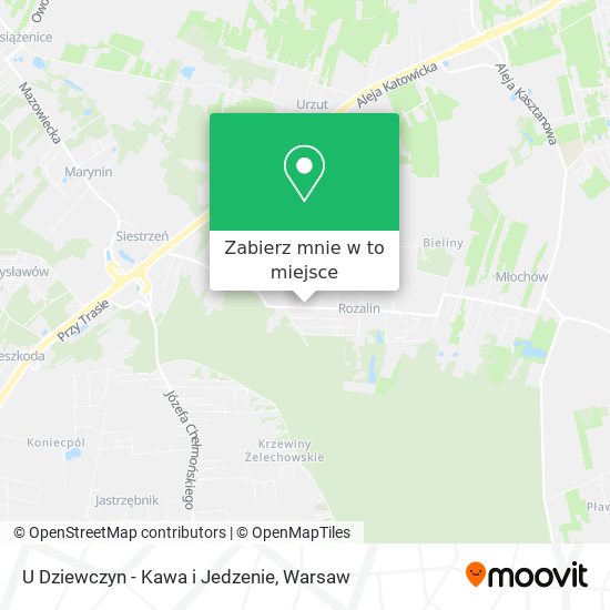 Mapa U Dziewczyn - Kawa i Jedzenie