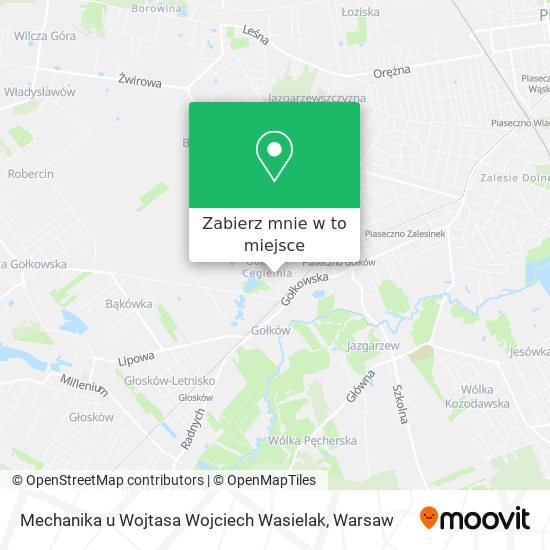 Mapa Mechanika u Wojtasa Wojciech Wasielak