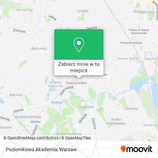 Mapa Poziomkowa Akademia