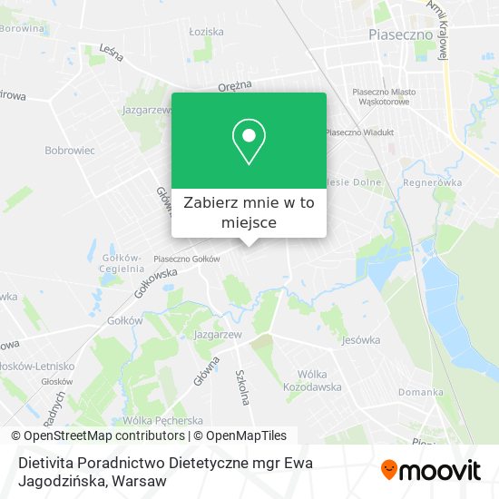 Mapa Dietivita Poradnictwo Dietetyczne mgr Ewa Jagodzińska