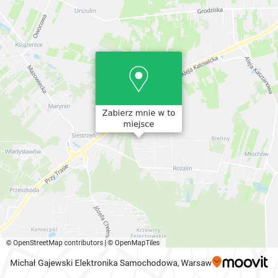 Mapa Michał Gajewski Elektronika Samochodowa