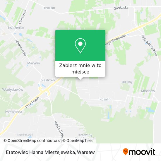 Mapa Etatowiec Hanna Mierzejewska