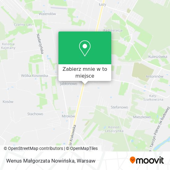 Mapa Wenus Małgorzata Nowińska