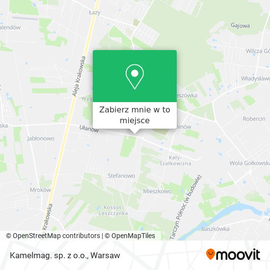 Mapa Kamelmag. sp. z o.o.