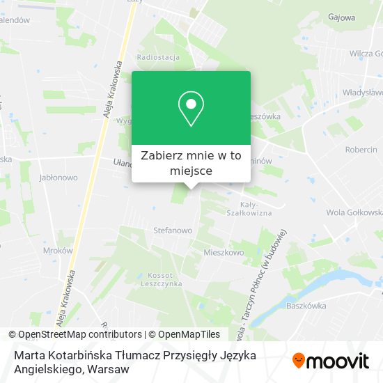 Mapa Marta Kotarbińska Tłumacz Przysięgły Języka Angielskiego