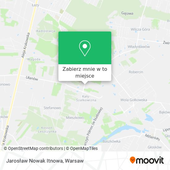 Mapa Jarosław Nowak Itnowa