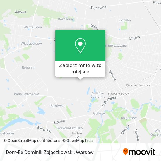 Mapa Dom-Ex Dominik Zajączkowski