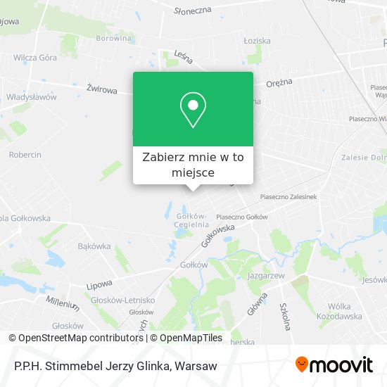 Mapa P.P.H. Stimmebel Jerzy Glinka