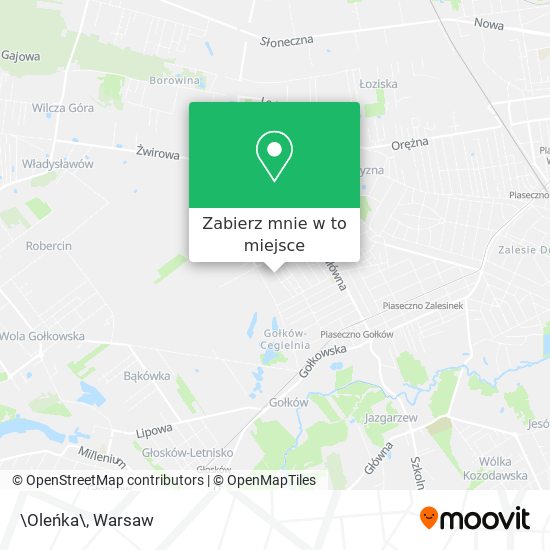 Mapa \Oleńka\