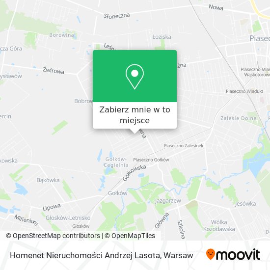 Mapa Homenet Nieruchomości Andrzej Lasota