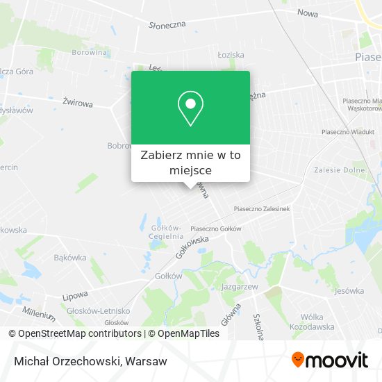 Mapa Michał Orzechowski