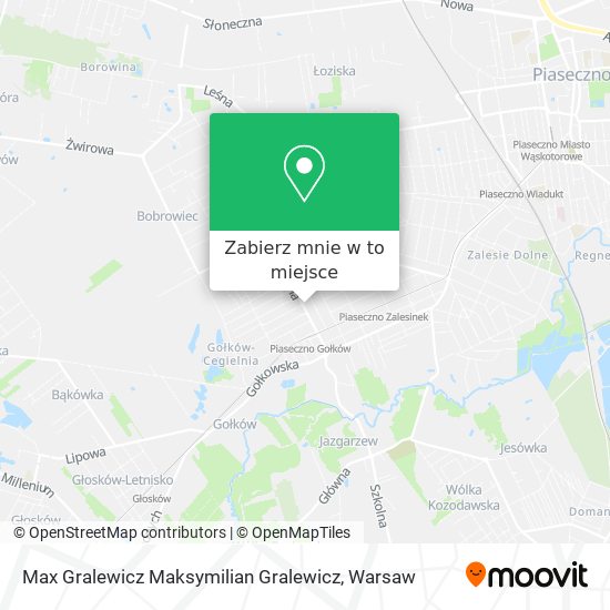 Mapa Max Gralewicz Maksymilian Gralewicz