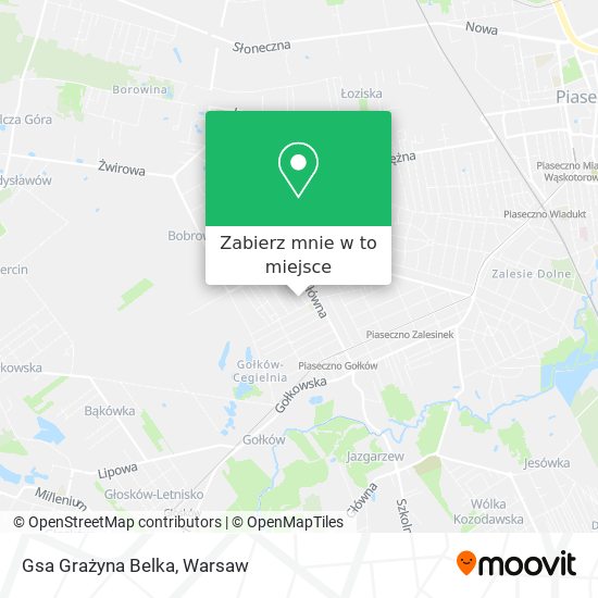 Mapa Gsa Grażyna Belka