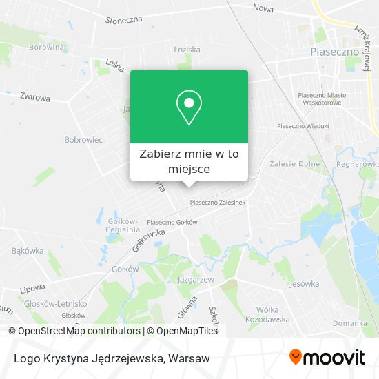 Mapa Logo Krystyna Jędrzejewska