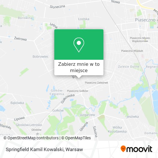 Mapa Springfield Kamil Kowalski