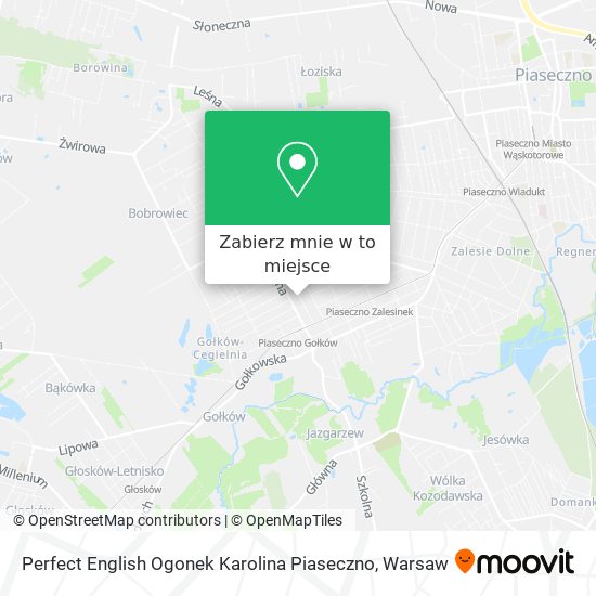 Mapa Perfect English Ogonek Karolina Piaseczno