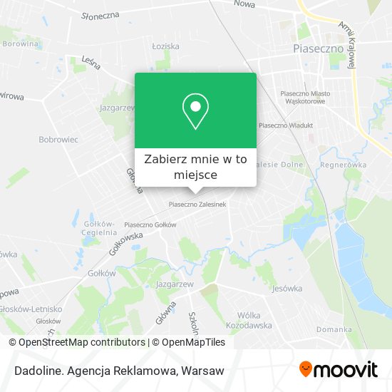 Mapa Dadoline. Agencja Reklamowa