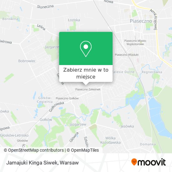 Mapa Jamajuki Kinga Siwek