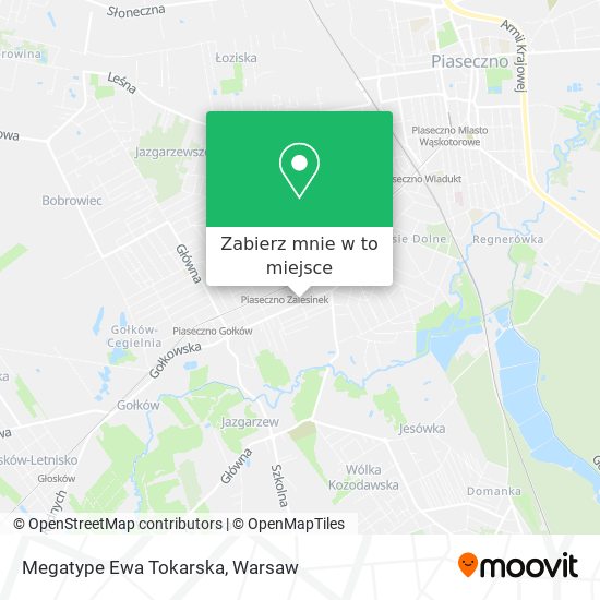 Mapa Megatype Ewa Tokarska