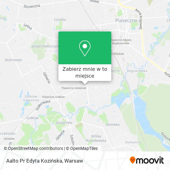 Mapa Aalto Pr Edyta Kozińska