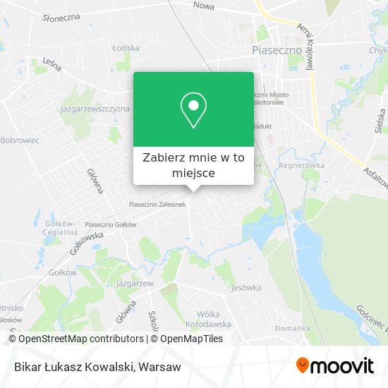 Mapa Bikar Łukasz Kowalski