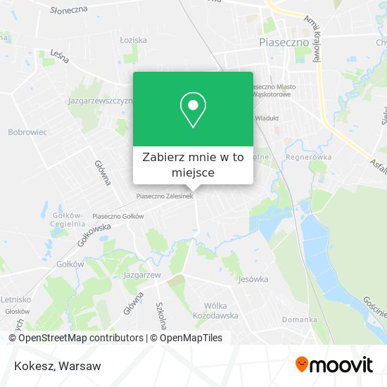 Mapa Kokesz