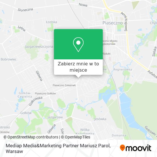 Mapa Mediap Media&Marketing Partner Mariusz Parol