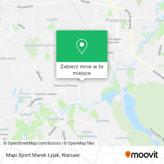 Mapa Mapi Sport Marek Łyjak