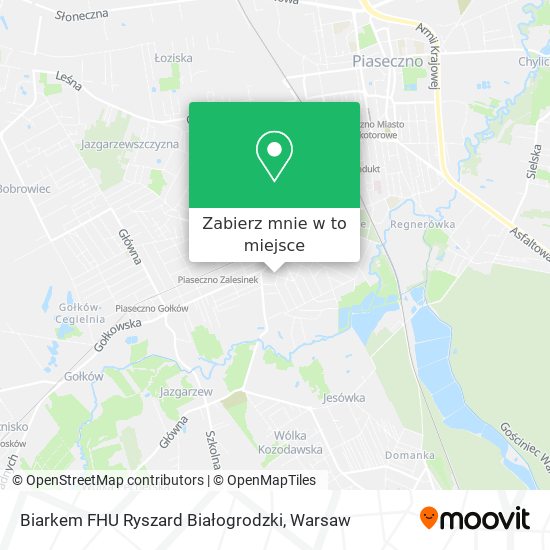 Mapa Biarkem FHU Ryszard Białogrodzki