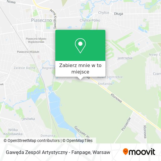 Mapa Gawęda Zespół Artystyczny - Fanpage