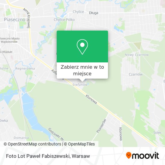 Mapa Foto Lot Paweł Fabiszewski