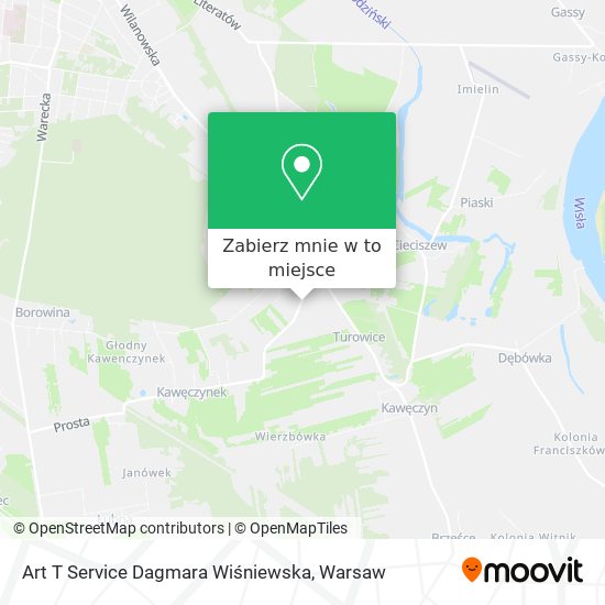 Mapa Art T Service Dagmara Wiśniewska