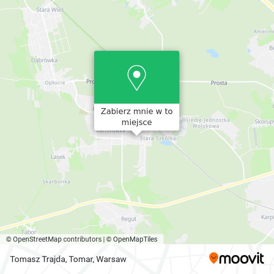 Mapa Tomasz Trajda, Tomar