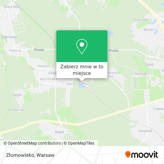 Mapa Złomowisko