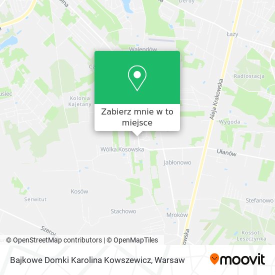 Mapa Bajkowe Domki Karolina Kowszewicz