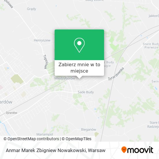 Mapa Anmar Marek Zbigniew Nowakowski