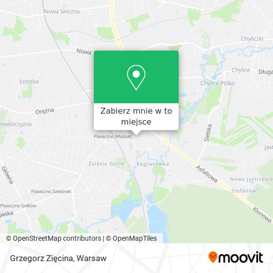 Mapa Grzegorz Zięcina