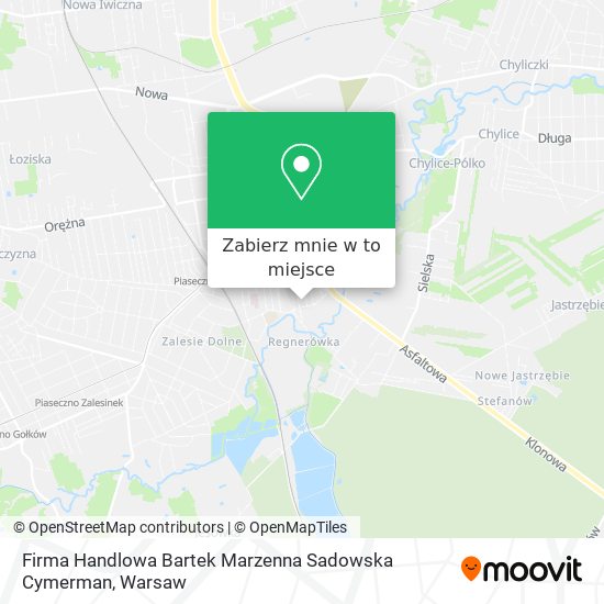 Mapa Firma Handlowa Bartek Marzenna Sadowska Cymerman