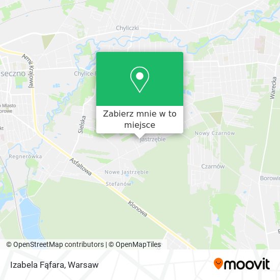 Mapa Izabela Fąfara