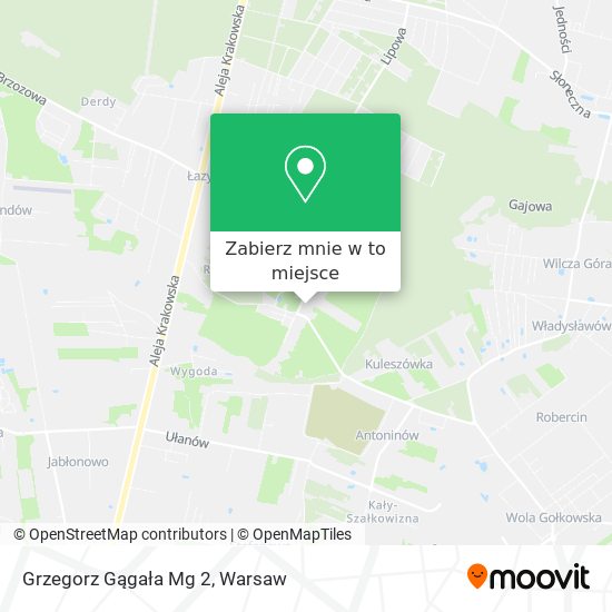 Mapa Grzegorz Gągała Mg 2