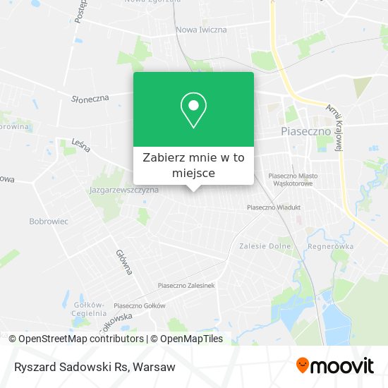 Mapa Ryszard Sadowski Rs