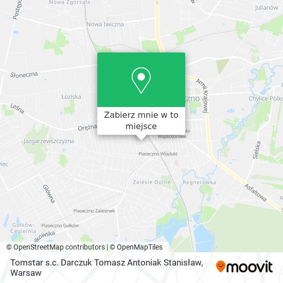 Mapa Tomstar s.c. Darczuk Tomasz Antoniak Stanisław