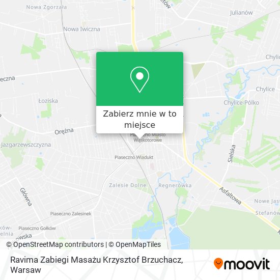 Mapa Ravima Zabiegi Masażu Krzysztof Brzuchacz