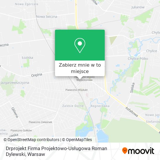 Mapa Drprojekt Firma Projektowo-Usługowa Roman Dylewski