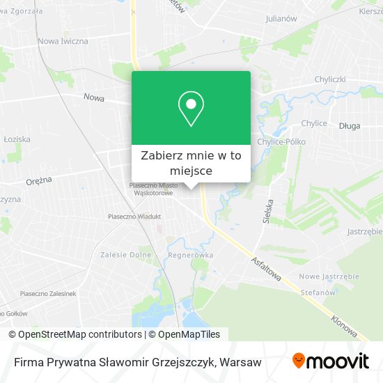 Mapa Firma Prywatna Sławomir Grzejszczyk