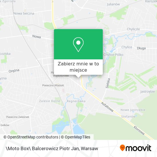 Mapa \Moto Box\ Balcerowicz Piotr Jan