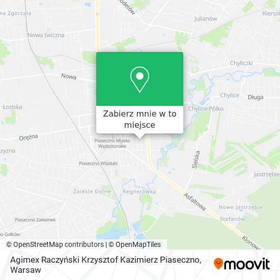 Mapa Agimex Raczyński Krzysztof Kazimierz Piaseczno